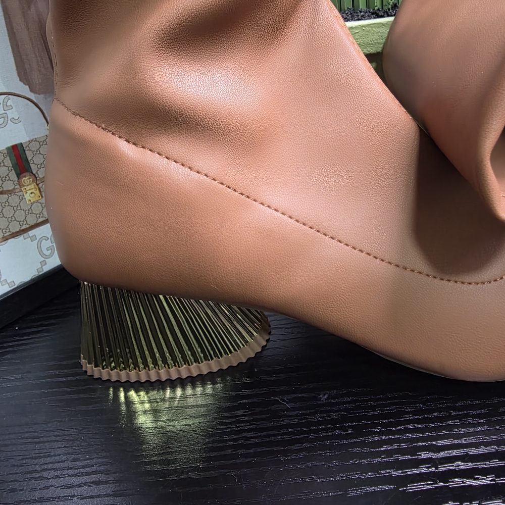 Katy Perry Collections Tan Over-the-Knee Boots - Picture 3 of 3